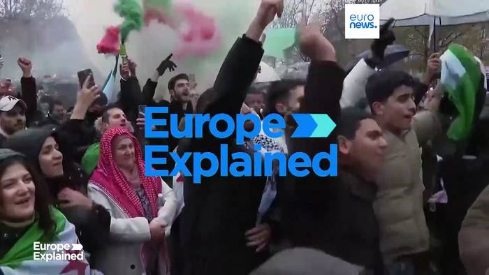 Video: Jetzt, wo Assad weg ist, fragt sich die EU: Sollten syrische Flüchtlinge zurückgeschickt werden?