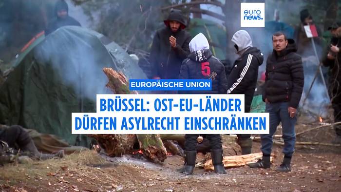 Video: Brüssel: Grünes Licht für Polens Plan, das Recht auf Asyl vorübergehend auszusetzen