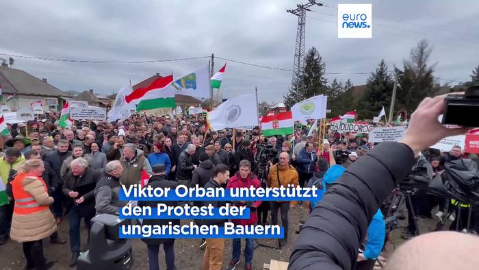 Video: Weitere Bauernproteste in Polen und Ungarn
