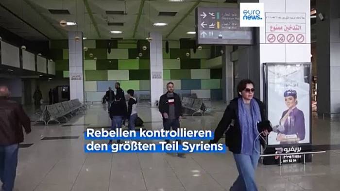 News video: Flughafen von Damaskus soll wieder öffnen