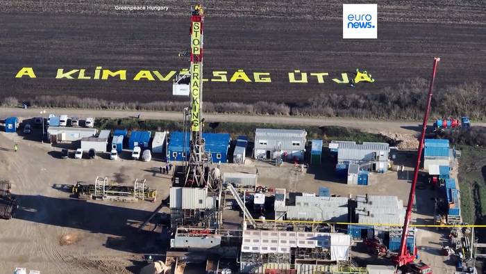 News video: Greenpeace fordert Fracking-Verbot in Ungarn