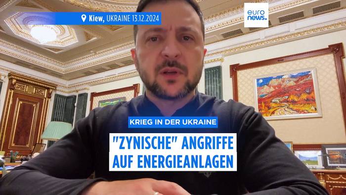 News video: Selenskyj: Russische Angriffe auf ukrainische Energieanlagen 'zynisch'