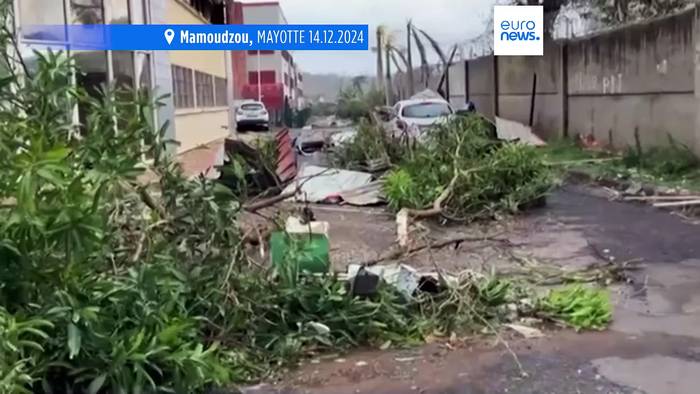 News video: Mehrere Tote nach Zyklon Chido auf Mayotte im Indischen Ozean