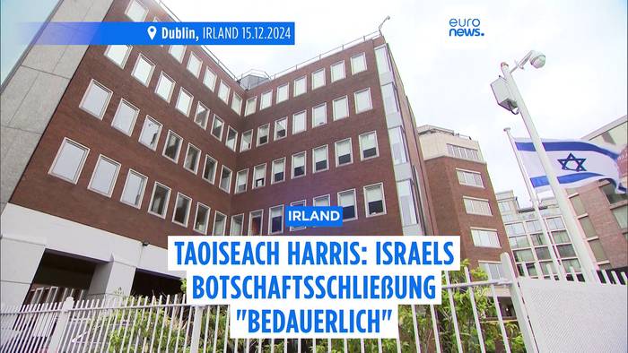Video: Irischer Premier: Schließung der israelischen Botschaft 'bedauerlich