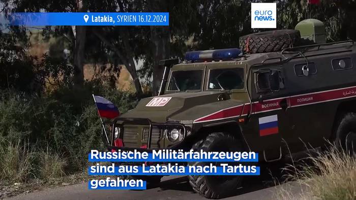 Video: Syriens Übergangsregierung will den Abzug russischer Truppen