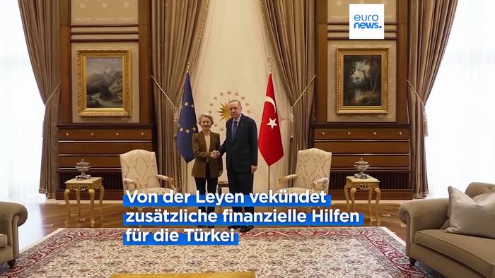 Video: Treffen zu Syrien: Türkei strebt engere Beziehungen zur EU an