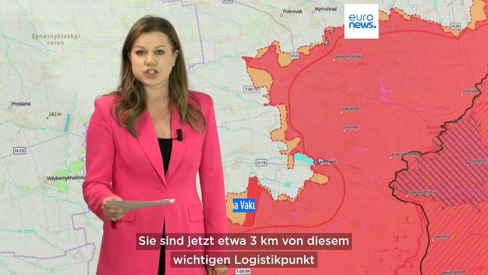 Video: Russische Truppen rücken auf Pokrowsk in der Ostukraine vor