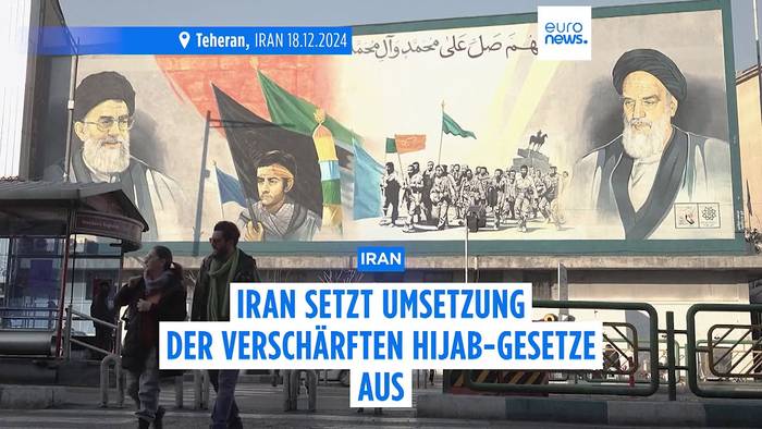 News video: Iran stoppt umstrittenes Kopftuchgesetz vorerst