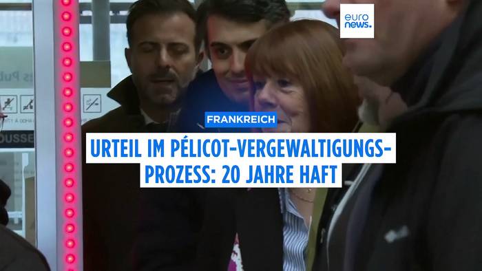 News video: 20 Jahre Haft für Dominique Pelicot