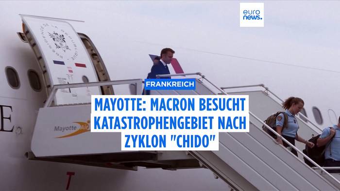 News video: Mayotte: Macron besucht Katastrophengebiet nach Zyklon 