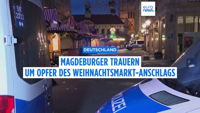 News video: Magdeburg nach dem Anschlag: Eine Stadt in Trauer und Wut