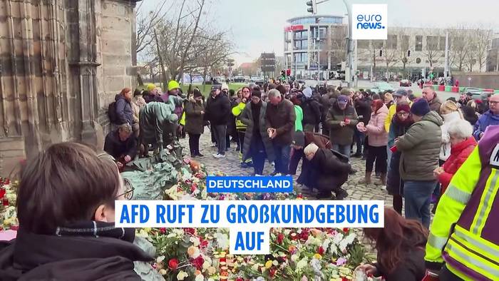 News video: AfD ruft nach Anschlag in Magdeburg zu Großkundgebung auf