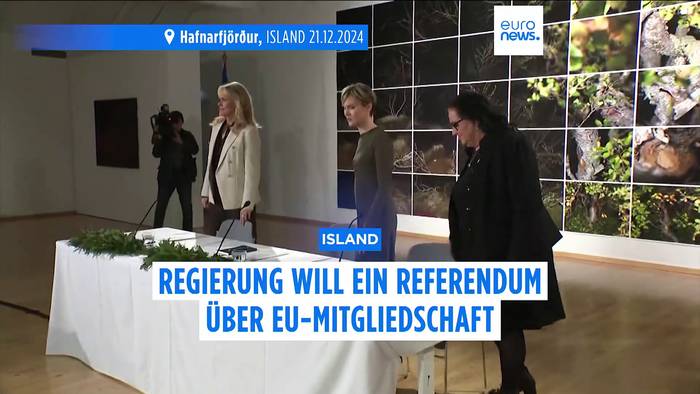 Video: Islands neue Regierung will ein Referendum über eine EU-Mitgliedschaft