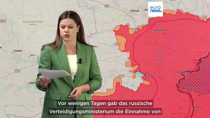 Video: Russland rückt weiter in Donezk vor - zu einem hohen Preis