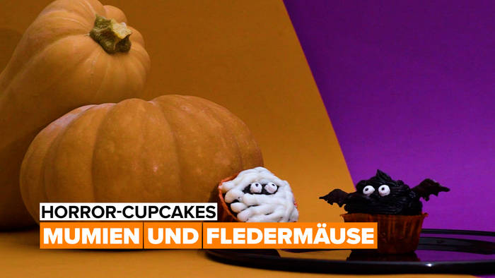 News video: Horror-Cupcakes: Mumien und Fledermäuse
