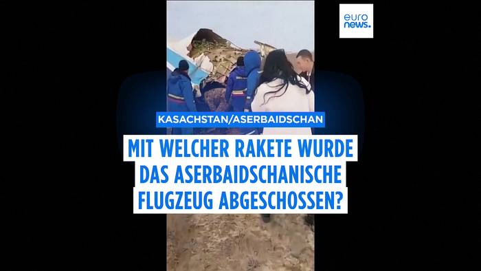 Video: Mit welcher Rakete wurde das aserbaidschanische Flugzeug abgeschossen?