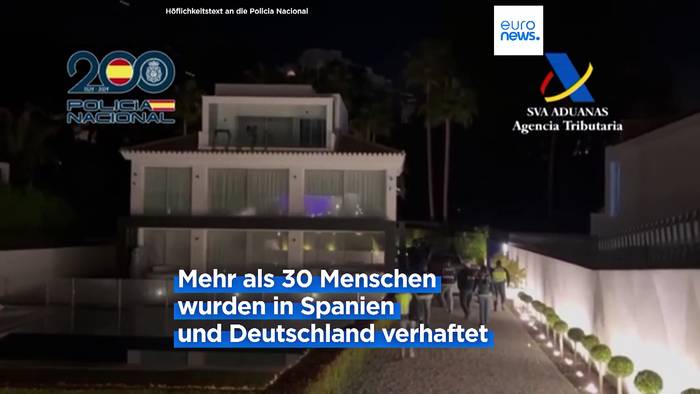 Video: Illegaler Import von Luxusfahrzeugen: Spanische Ermittler zerschlagen Schmugglerbande
