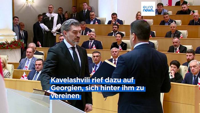 Video: Georgiens Präsidentin räumt ihre Residenz, aber nicht ihr Büro