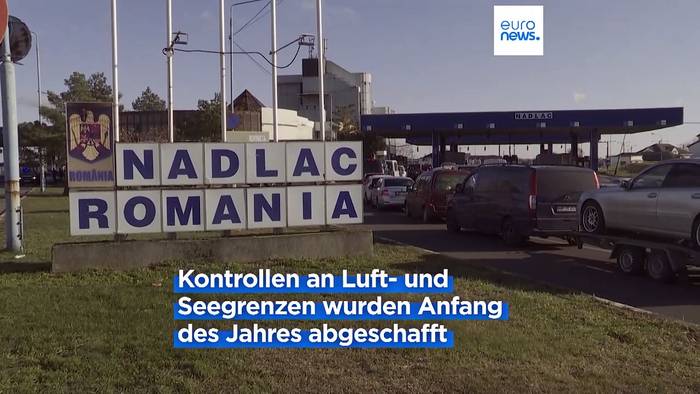 News video: Rumänien und Bulgarien: Der finale Countdown zum Schengen Beitritt