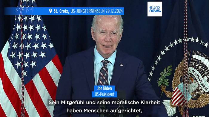 News video: Ehemaliger US-Präsident und Nobelpreisträger Jimmy Carter stirbt im Alter von 100 Jahren