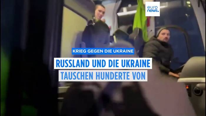 Video: Russland und die Ukraine tauschen Hunderte von Kriegsgefangenen aus