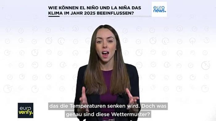 News video: Wie können El Niño und La Niña das Klima im Jahr 2025 beeinflussen?