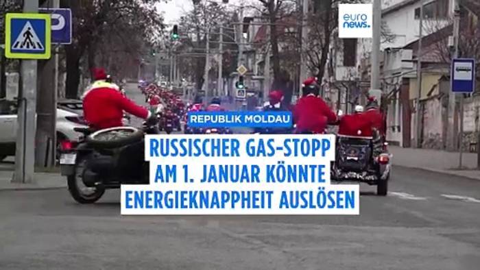 Video: Russland stoppt Gaslieferungen: Republik Moldau bereitet sich auf Energiekrise vor