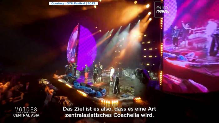 News video: Treffen Sie den Organisator des OYU Fest, eines der größten Musikfestivals in Zentralasien
