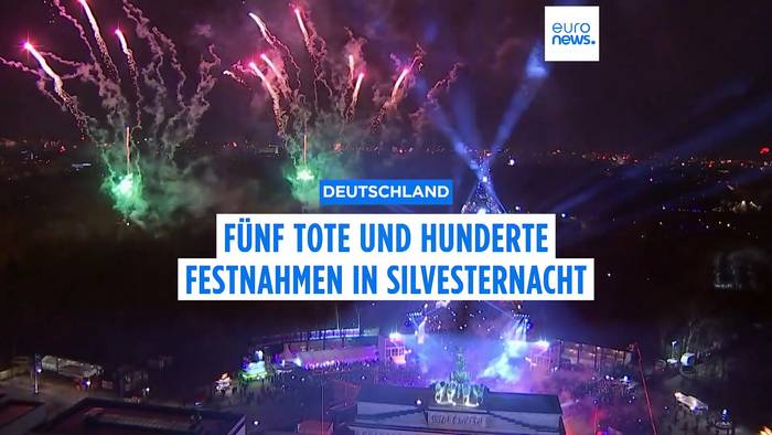 News video: Silvesternacht: Fünf Tote durch Feuerwerk, zahlreiche Verletzte