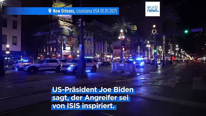 Video: Attentäter von New Orleans offenbar ISIS-Anhänger