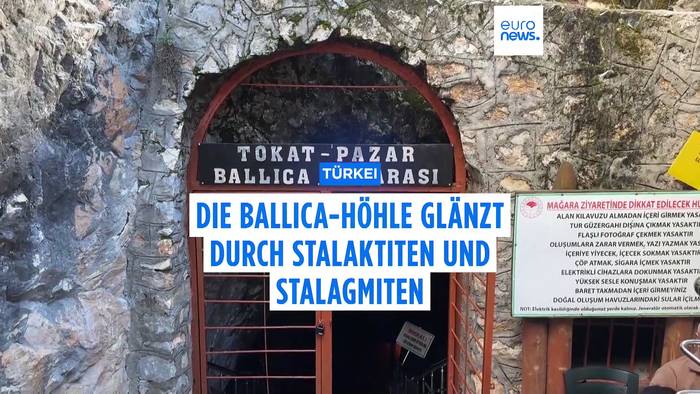 Video: Die Ballıca-Höhle in der Türkei besticht durch Stalaktiten und Stalagmiten