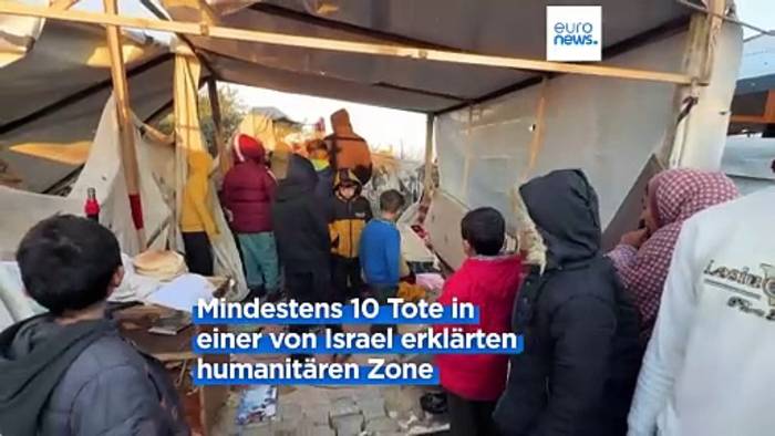 News video: Mindestens 18 Tote durch israelische Luftangriffe