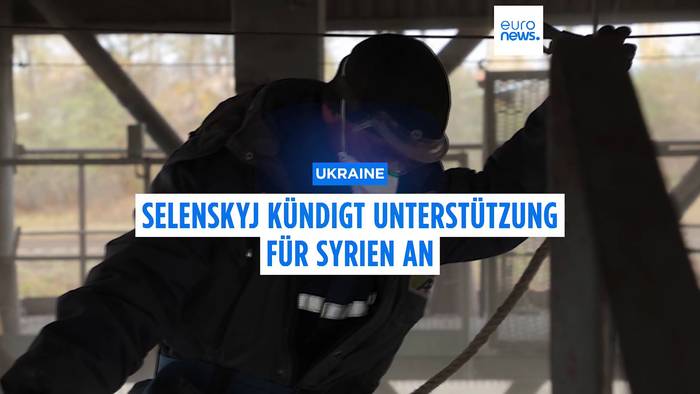 Video: Ukraine wird Syrien weiter mit humanitärer Hilfe unterstützen