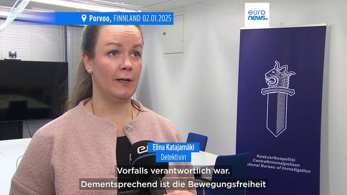 News video: Sabotage an Estlink-2: Eagle S Besatzung festgenommen