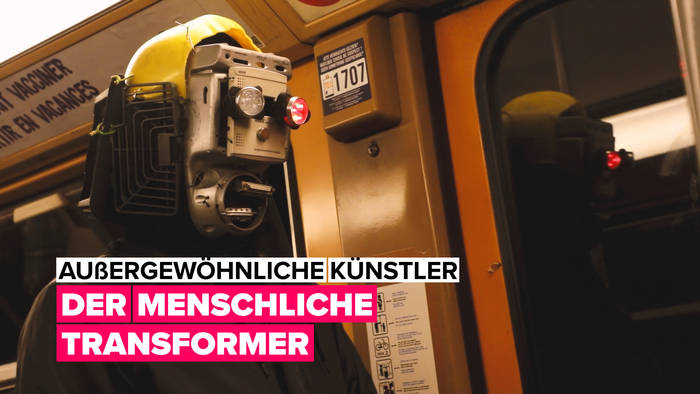 News video: Der menschliche Transformer, der sich für die Erde einsetzt