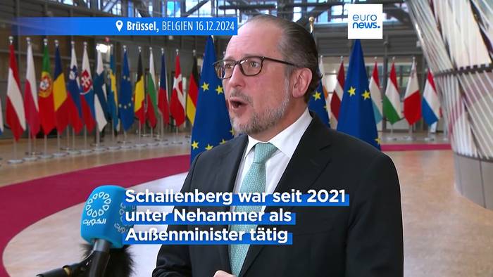 News video: Österreichs Außenminister Schallenberg wird geschäftsführender Bundeskanzler