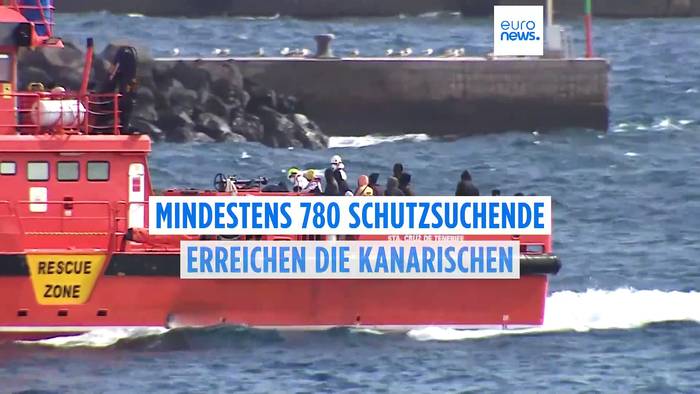 Video: Mindestens 780 Migranten erreichen die Kanarischen Inseln in nur 24 Stunden