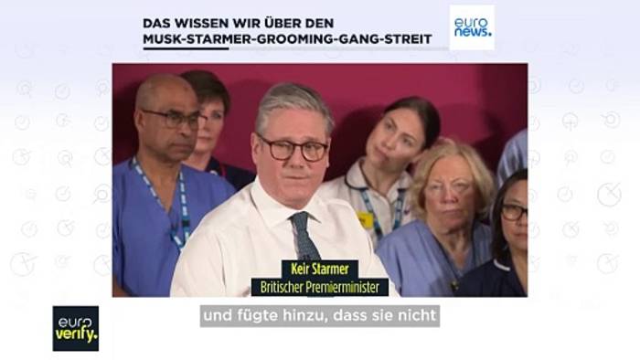 News video: Faktencheck: Das wissen wir über den Musk-Starmer-Grooming-Gang-Streit