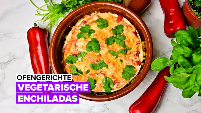 Video: Ofengerichte: Vegetarische Enchilada