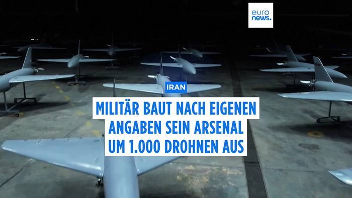 News video: Iran baut nach eigenen Angaben sein Drohnen-Arsenal aus
