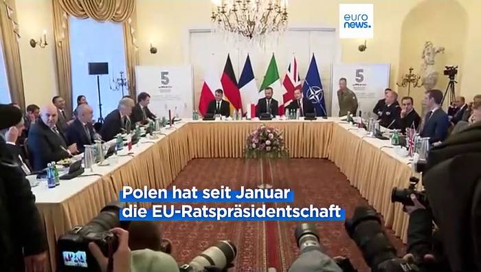 Video: Wie Polen und Deutschland der Ukraine gegen Russland helfen wollen