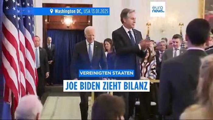 News video: Präsident Joe Biden zieht Bilanz: Putin habe 