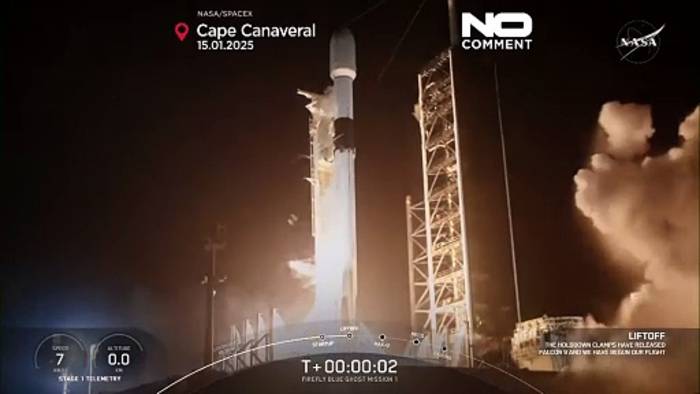 Video: SpaceX startet doppelte Mondmission für US-amerikanische und japanische Unternehmen