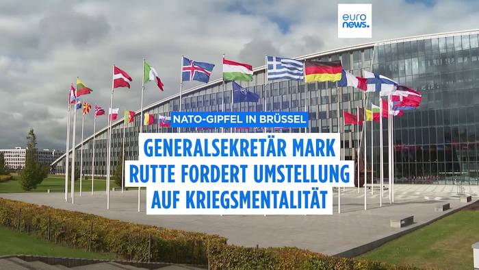 Video: Neue Kriegsmentalität: NATO-Chef empfiehlt Umdenken in den Bündnisstaaten
