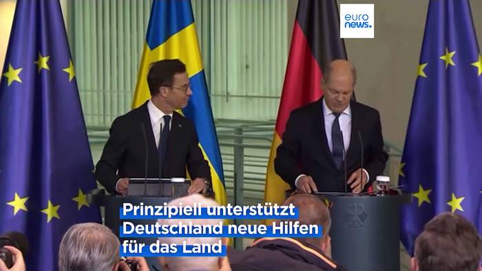 Video: Blockade von 3 Milliarden Euro für Ukraine: Scholz zwischen den Stühlen