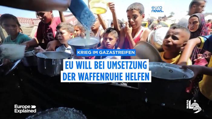 News video: Die Europäische Union ist bereit für ihre humanitäre Rolle in Gaza