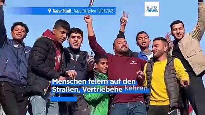 News video: Tausende Palästinenser kehren in den Gazastreifen zurück