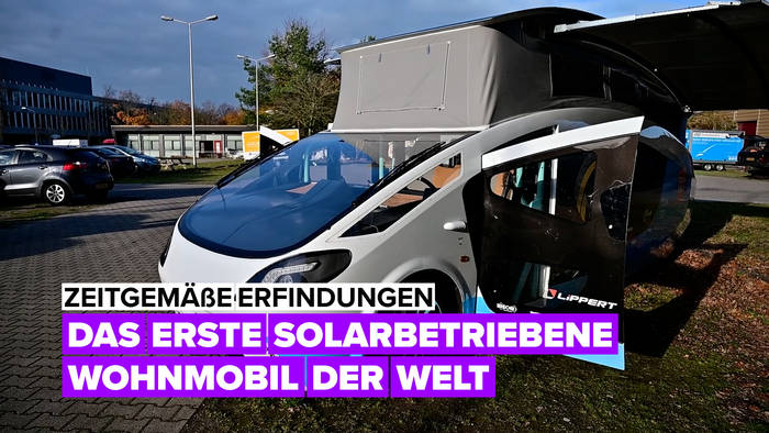 Video: Zeitgemäße Erfindungen: Das erste solarbetriebene Wohnmobil der Welt