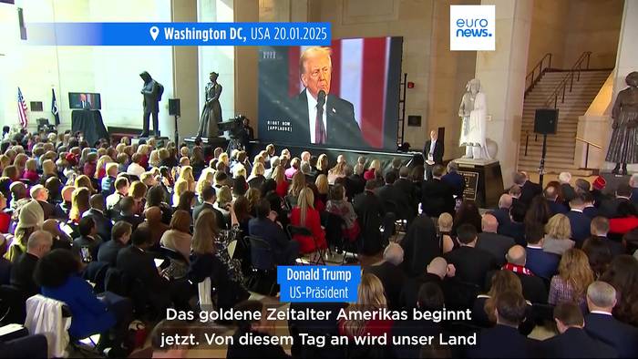 News video: Tag 1 mit Trump als US-Präsident: Zahlreiche Verordnungen unterzeichnet und Abkommen verlassen