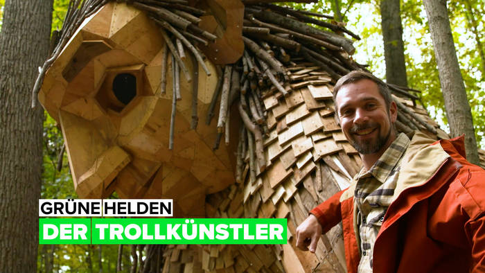 News video: Grüne Helden: der Trollkünstler